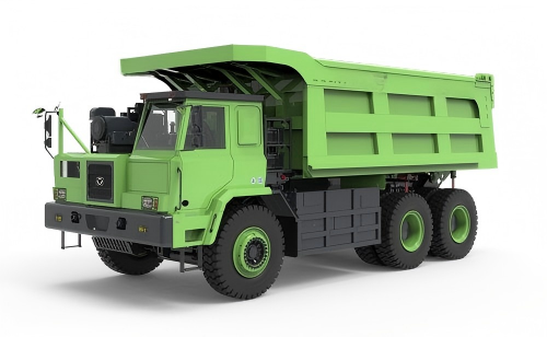 Off-Road Mining Dump Truck for Bulk Material Transport