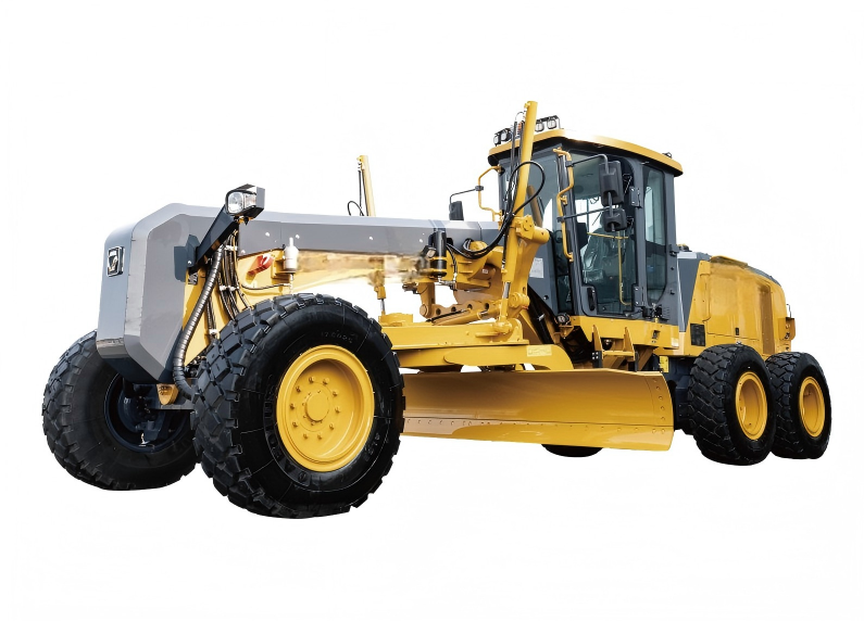 Motor Grader for Road Leveling and Construction Site Preparation