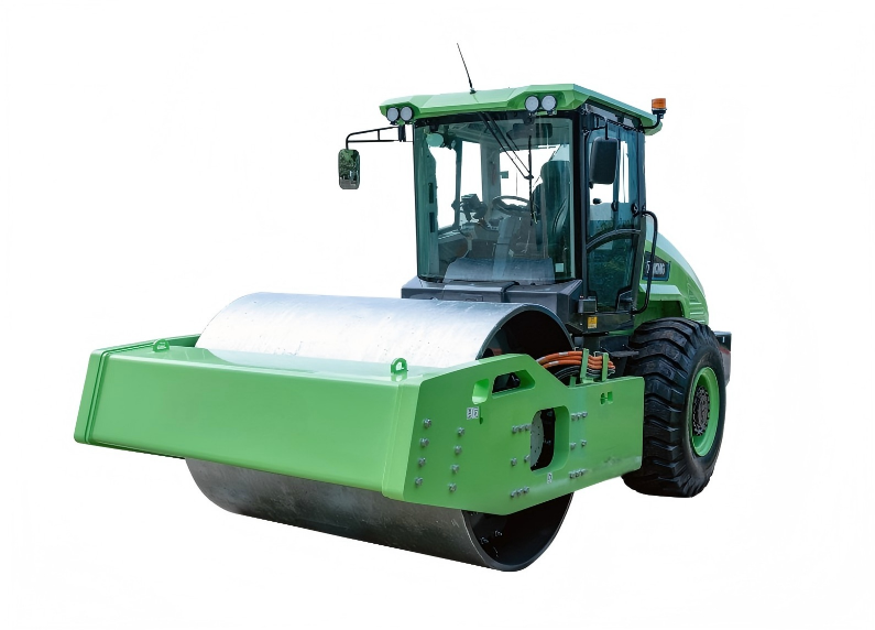 Single Drum Road Roller for Soil Compaction and Road Construction