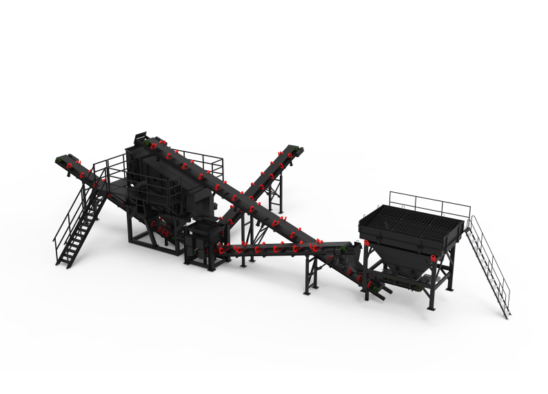 Crushing and Screening Plant for Mining and Aggregate Processing