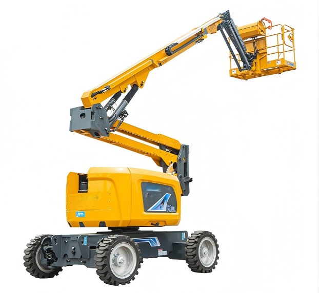 Rough Terrain Articulating Boom Lift for Aerial Work and Construction Access